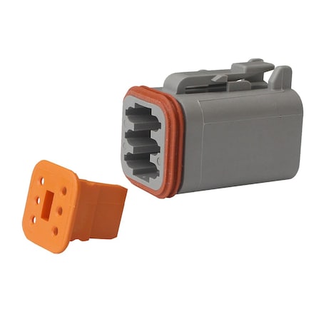 Pacer Group Pacer Deutsch DT Plug Wedge Lock Kit - 6 Position - 5 Pack TDT06-6S-5